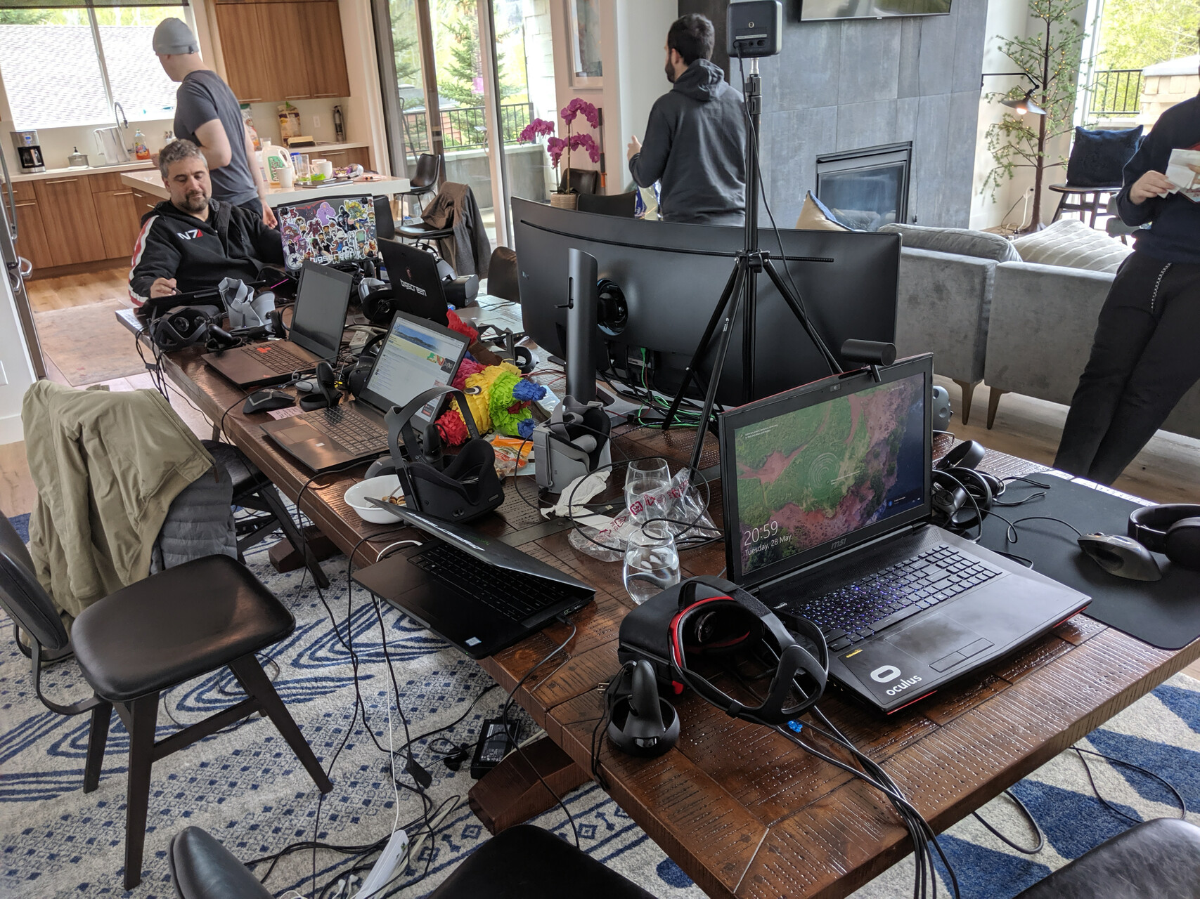 VR session