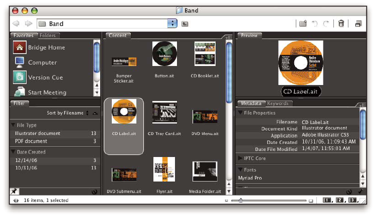 Adobe Bridge CS3
