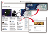 Design Center main page