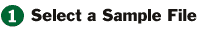 Select a Sample File