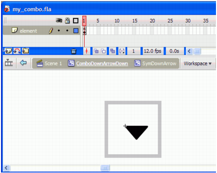 The SymDownArrow symbol