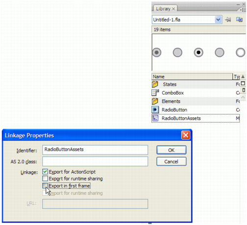 Export RadioButtonAssets' symbols