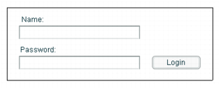 The completed LogIn component