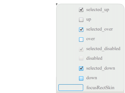 CheckBox skins