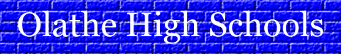 Olathe high schools page banner